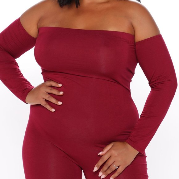 Soothe Off Shoulder Jumpsuit - Picture 7 of 8